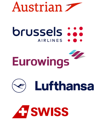 Lufthansa group logos
